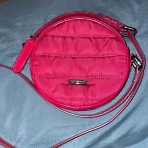 Burberry round crossbody purse